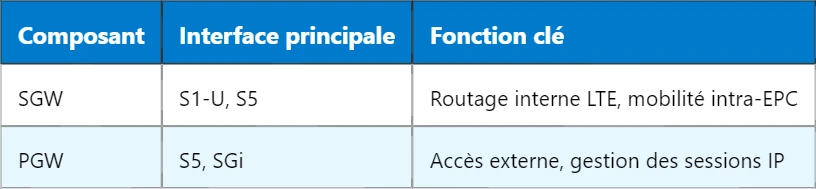 Pourquoi le SGW et le PGW sont-ils essentiels dans l’acheminement des données en 4G ?
